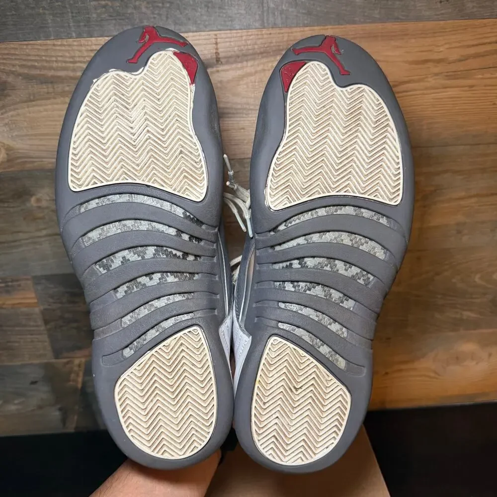 Jordan 12 Retro Dark Grey Sneakers-11 Men's